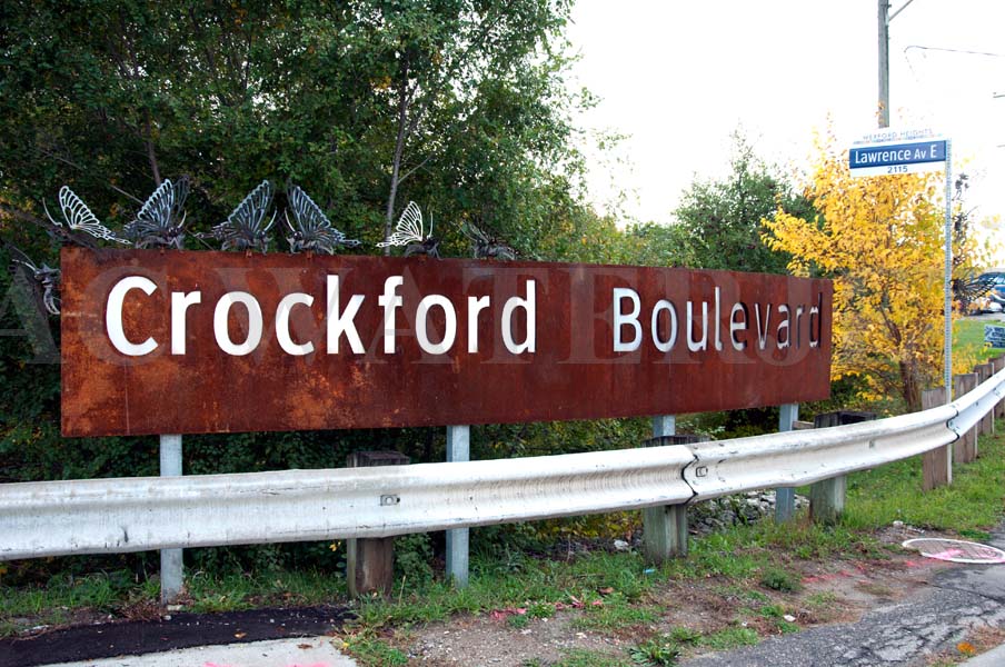 Crockford Sign by Ac Cut